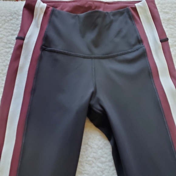 Athleta Athletic Track Pants 7/8th tights … - Picture 4 of 13